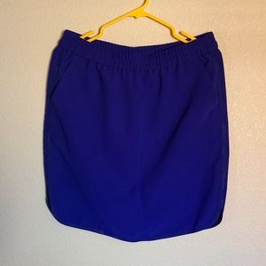 Blue skirt